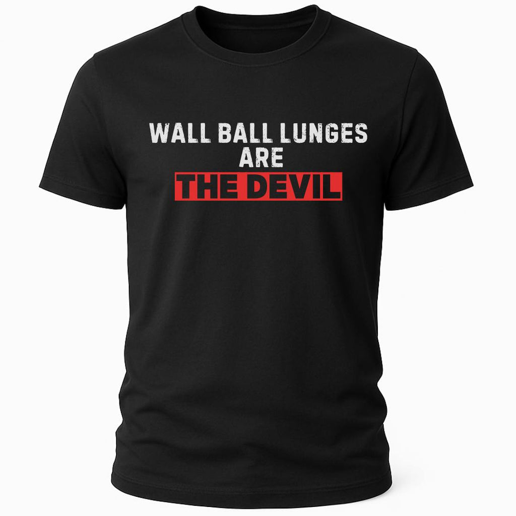 WALL BALL LUNGES T-SHIRT
