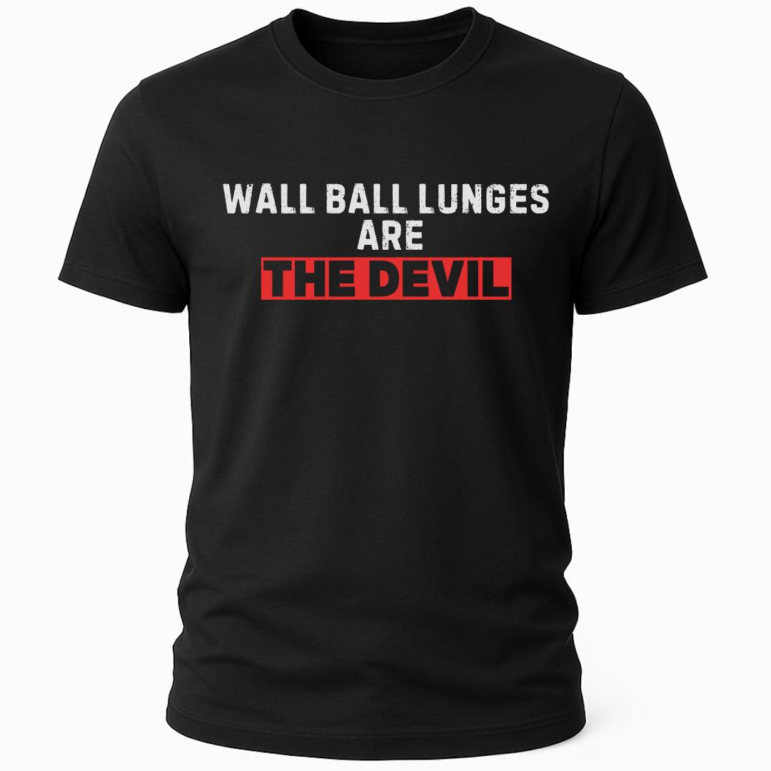 WALL BALL LUNGES T-SHIRT