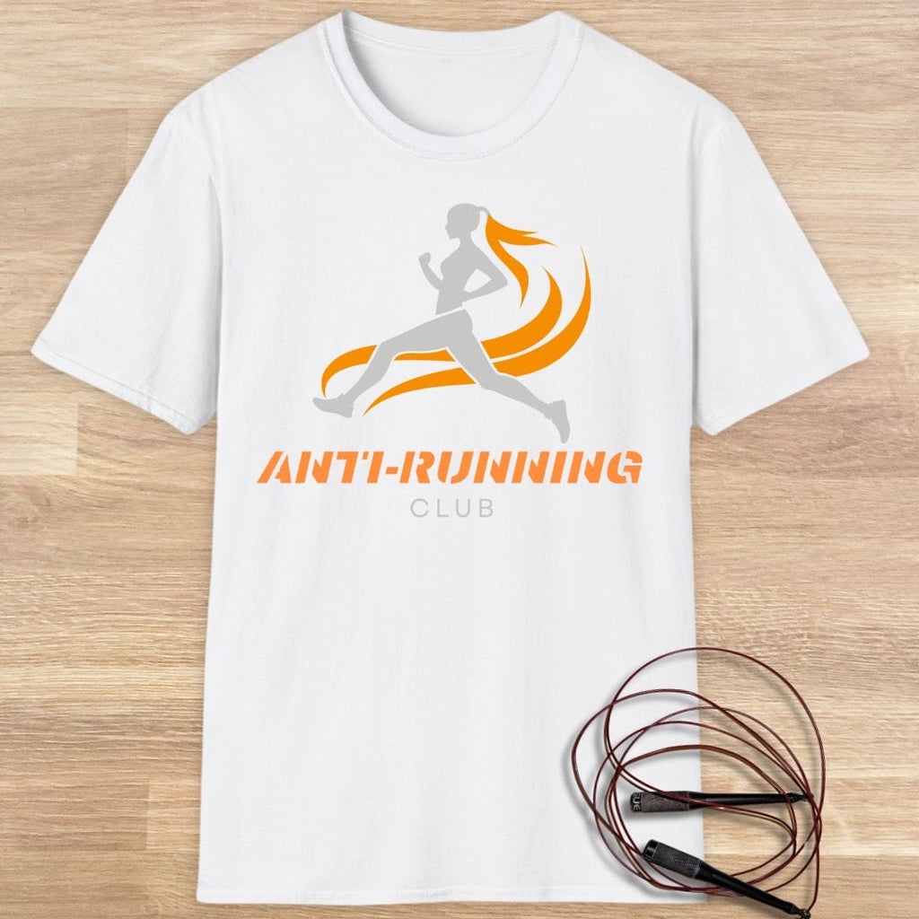 ANTI-RUNNING WOMAN T-SHIRT
