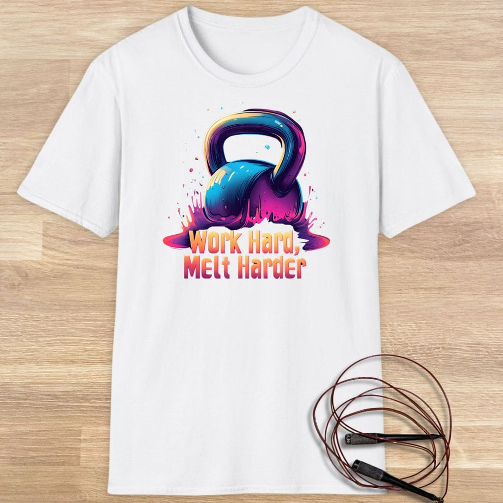 WORK HARD, MELT HARD T-SHIRT