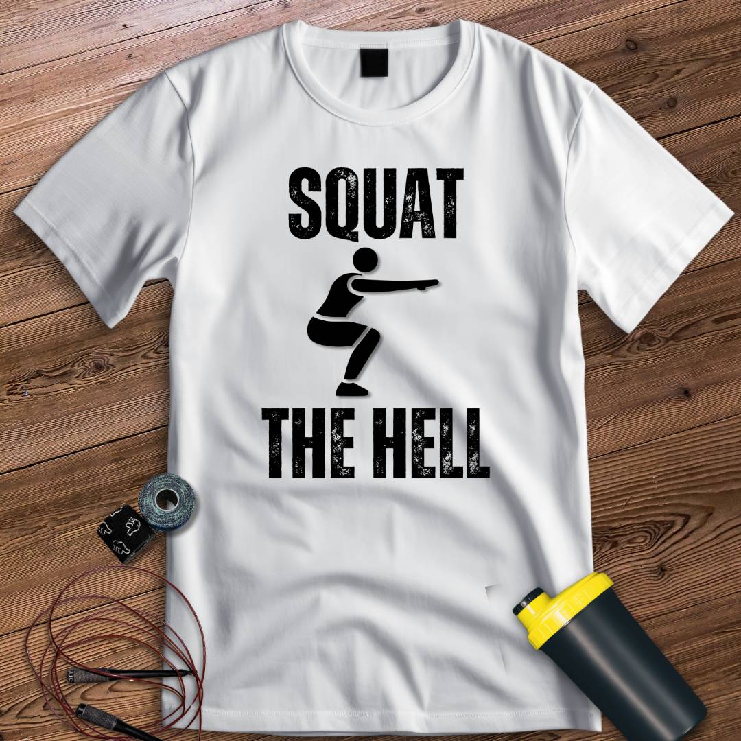 SQUAT THE HELL T-SHIRT