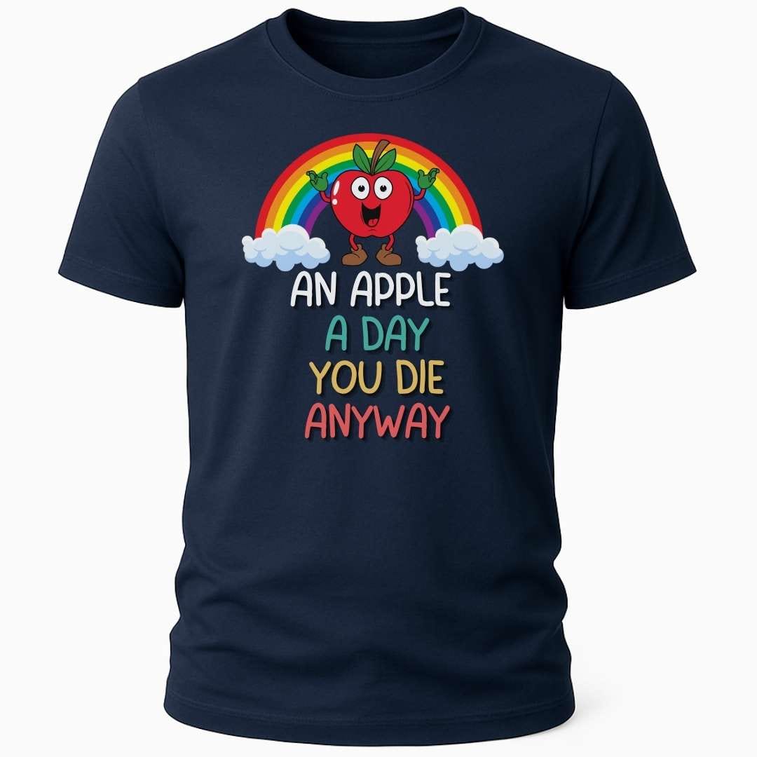 AN APPLE A DAY T-SHIRT