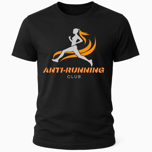 ANTI-RUNNING WOMAN T-SHIRT
