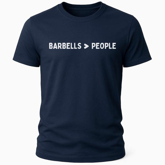 BARBELLS PEOPLE T-SHIRT