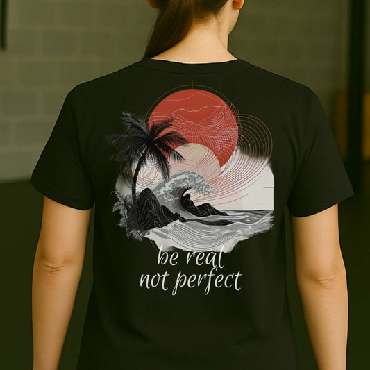 BE REAL BEACH T-SHIRT