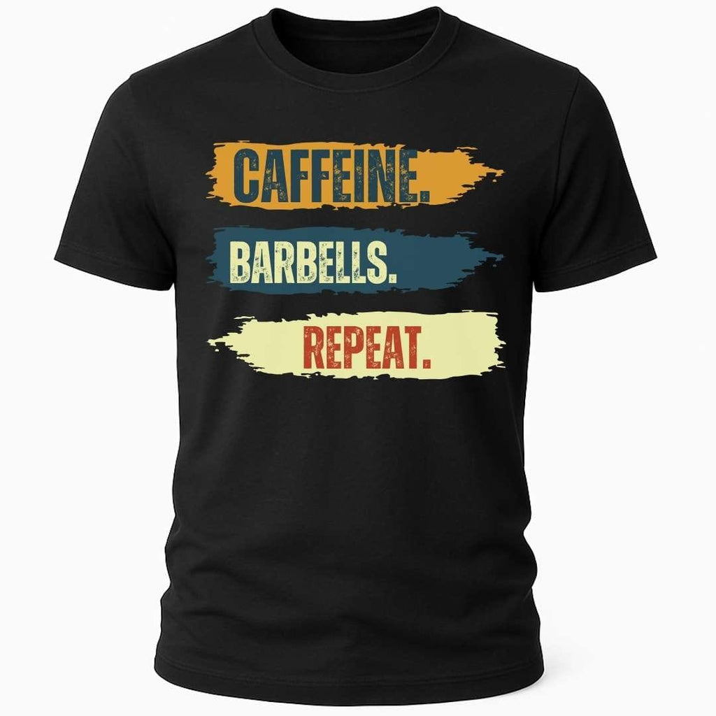 CAFFEINE BARBELLS T-SHIRT