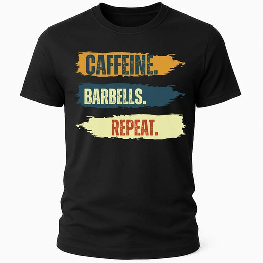 CAFFEINE BARBELLS T-SHIRT