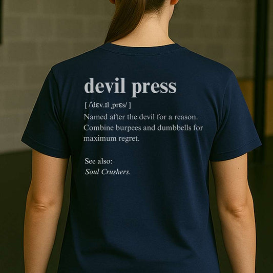 DEVIL PRESS DEFINITION T-SHIRT