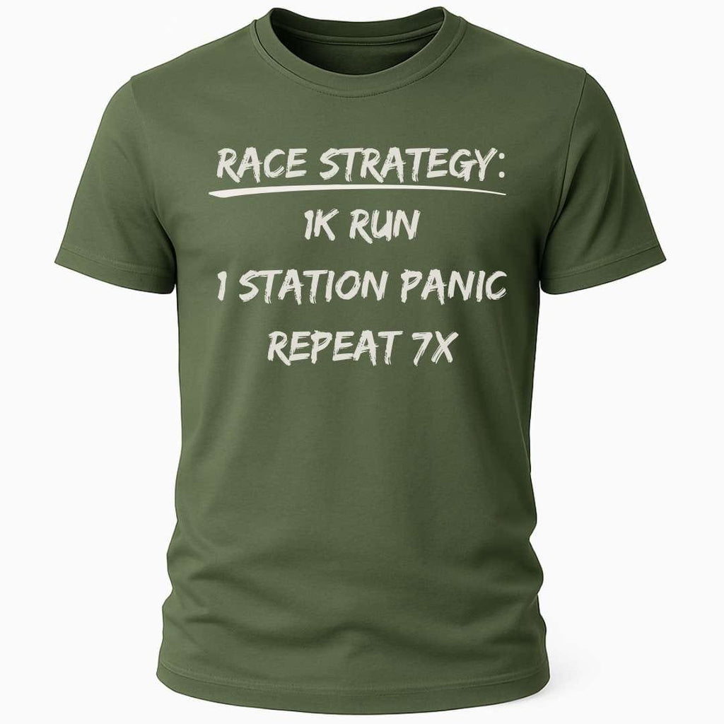 HYROX RACE STRATEGY T-SHIRT