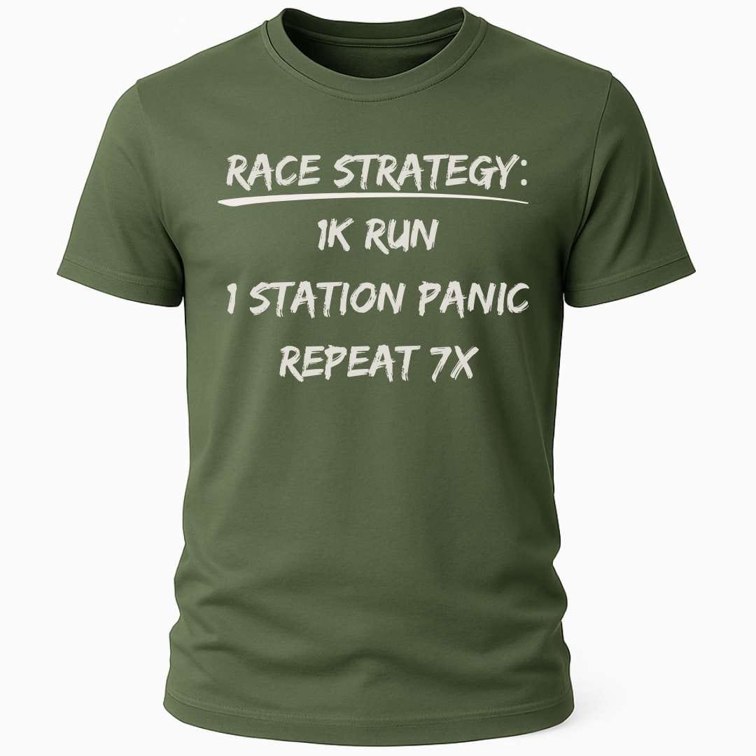HYROX RACE STRATEGY T-SHIRT