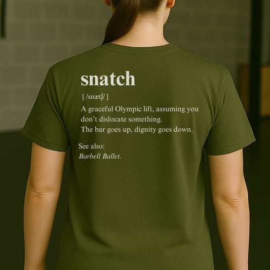 SNATCH DEFINITION T-SHIRT