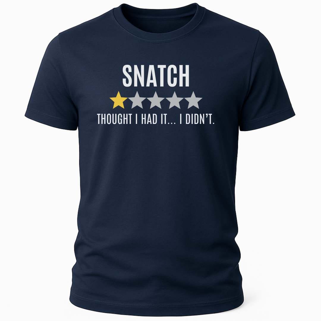 SNATCH REVIEW T-SHIRT