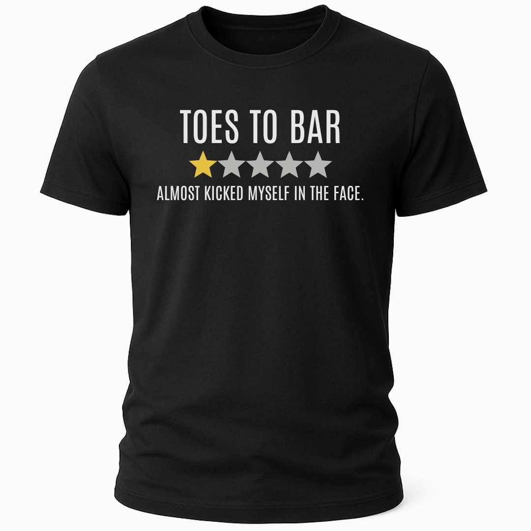 TOES TO BAR REVIEW T-SHIRT