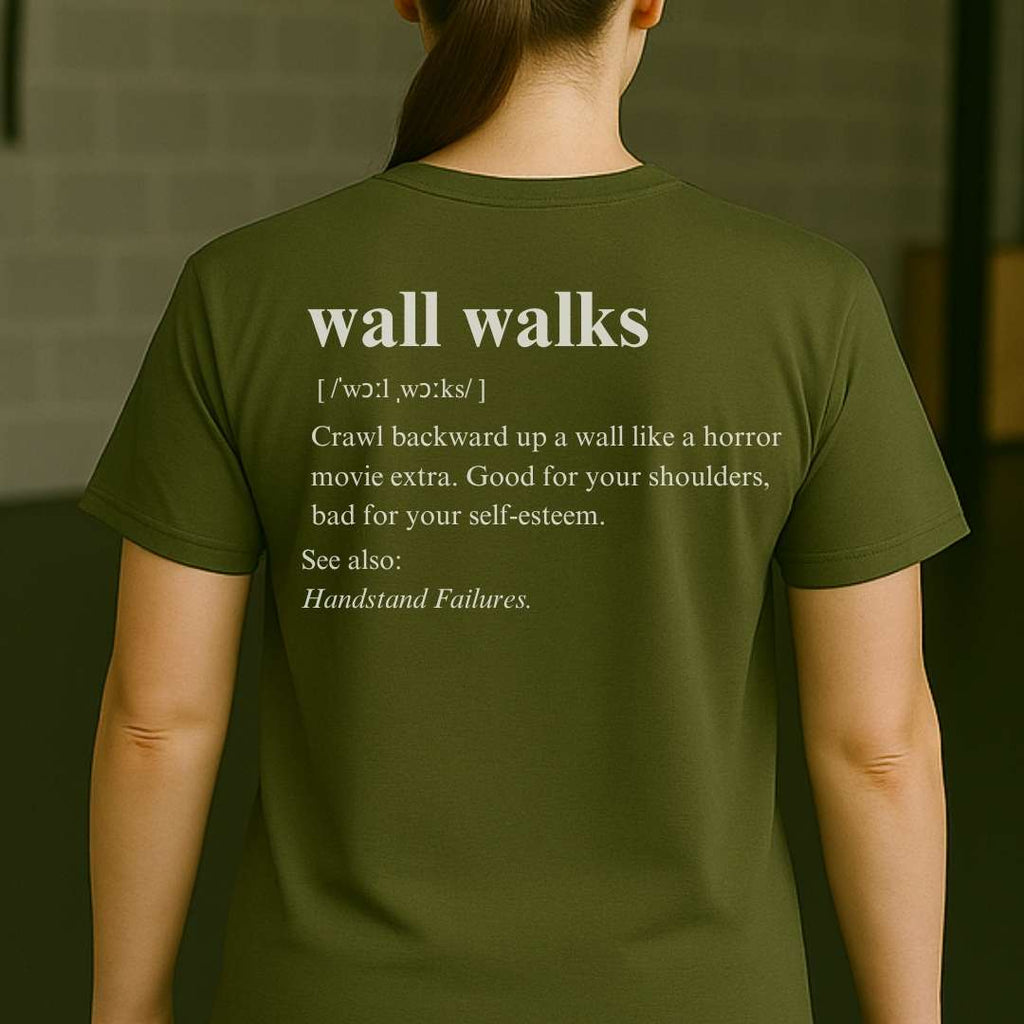 WALL WALK DEFINITION T-SHIRT