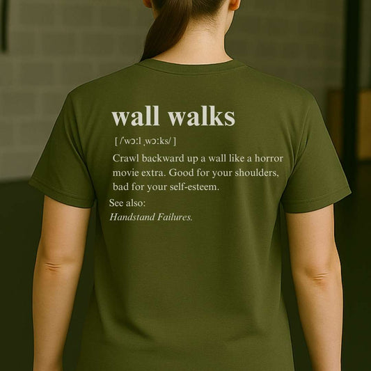 WALL WALK DEFINITION T-SHIRT
